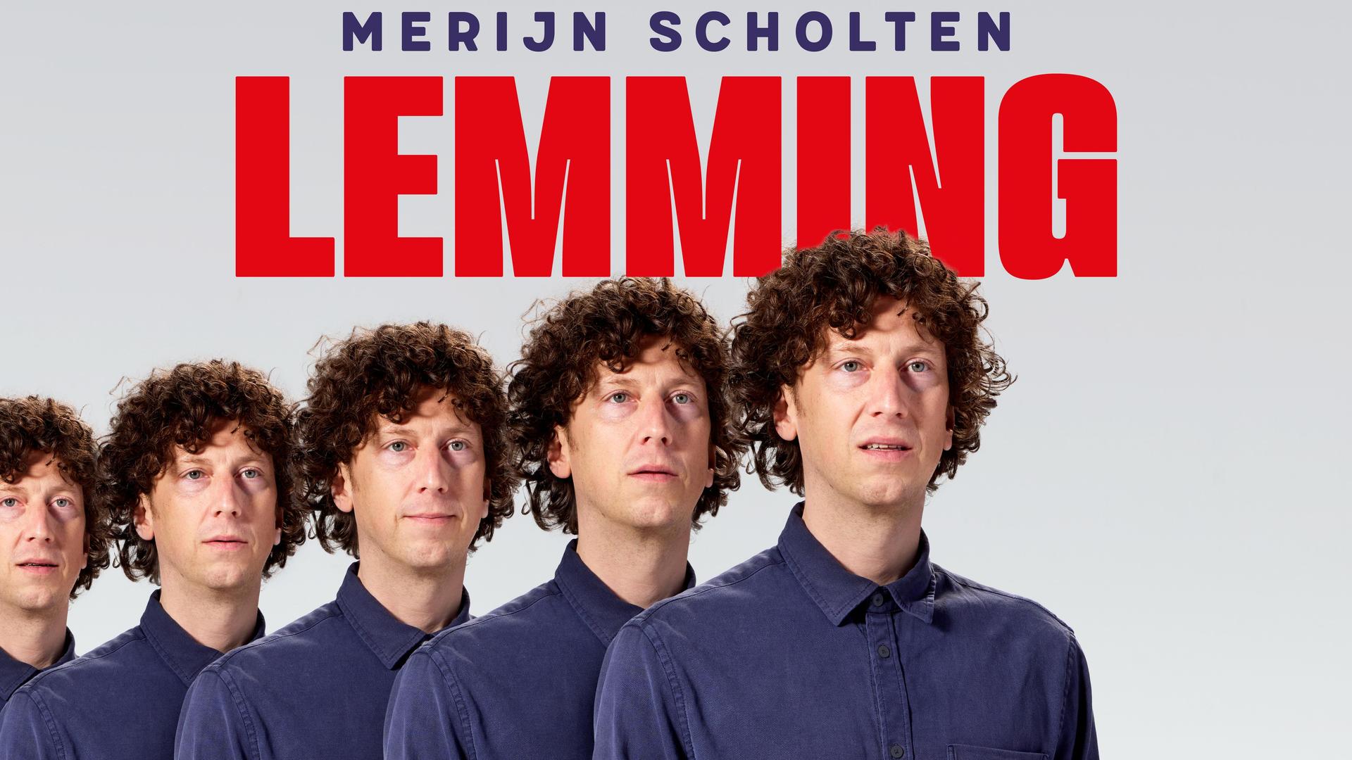 Merijn Scholten, promotiebeeld Merijn Scholten - Lemming