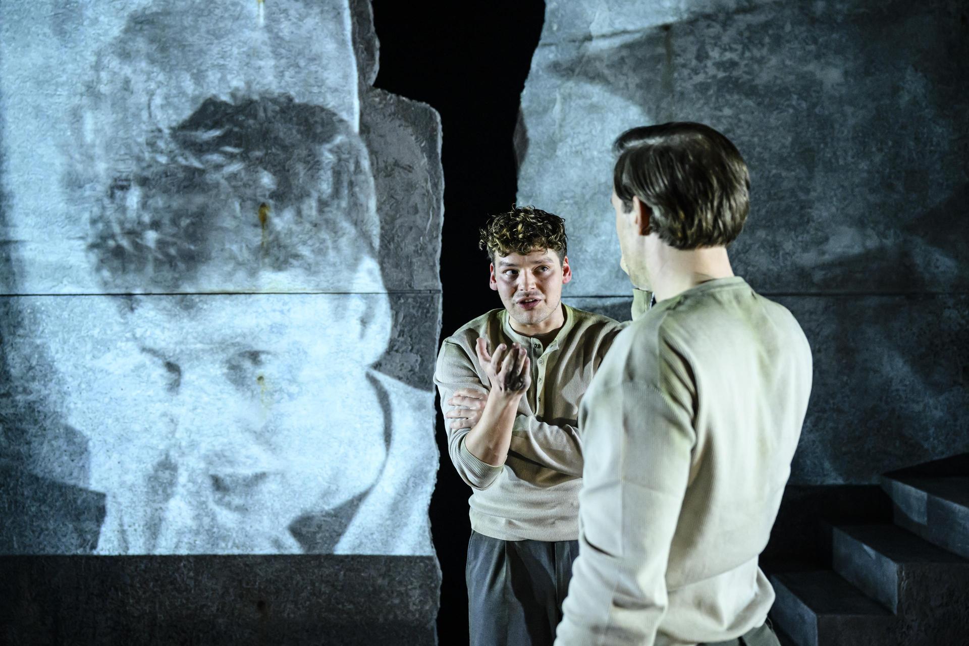 scènefoto Soldaat in verzet