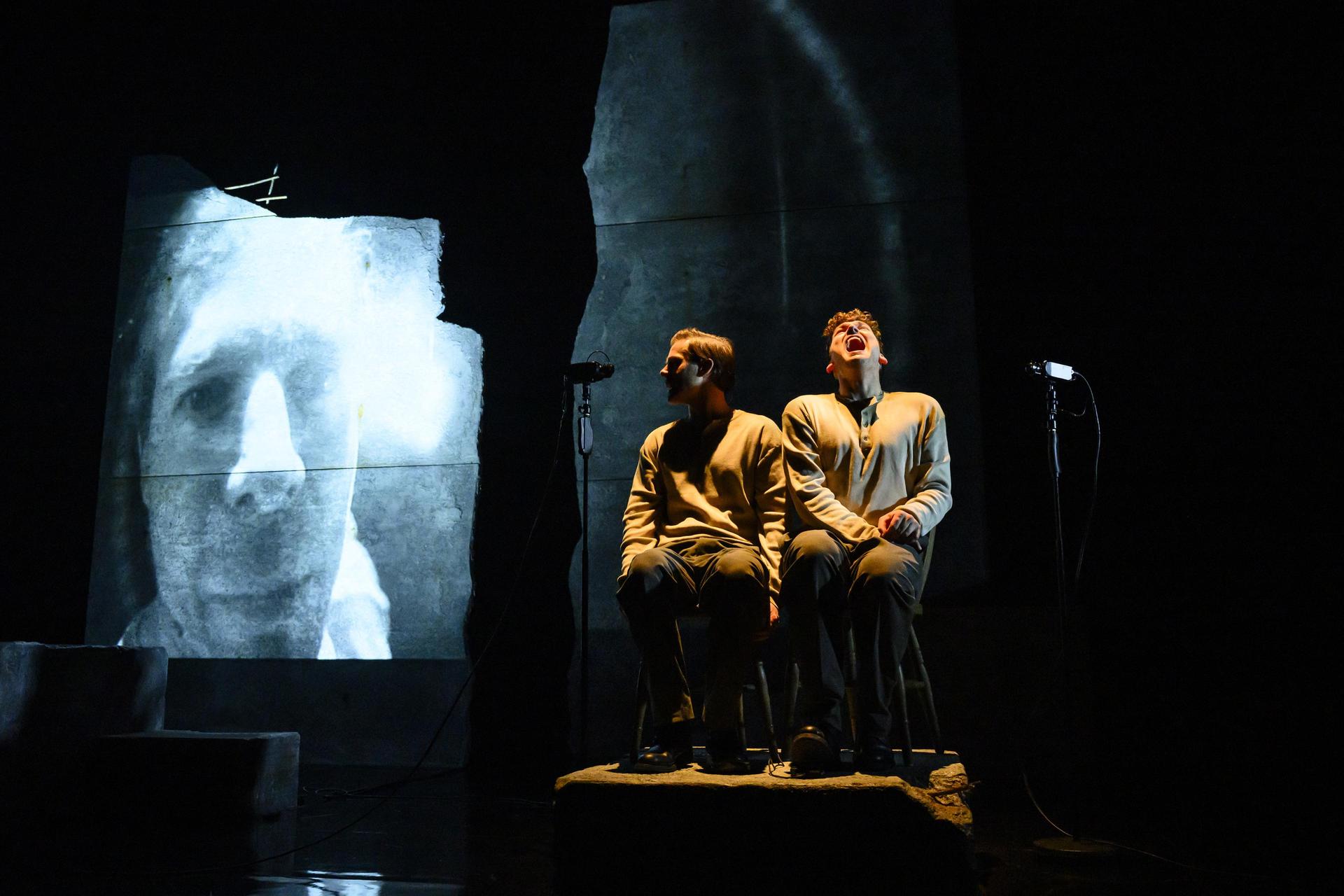 scènefoto Soldaat in verzet