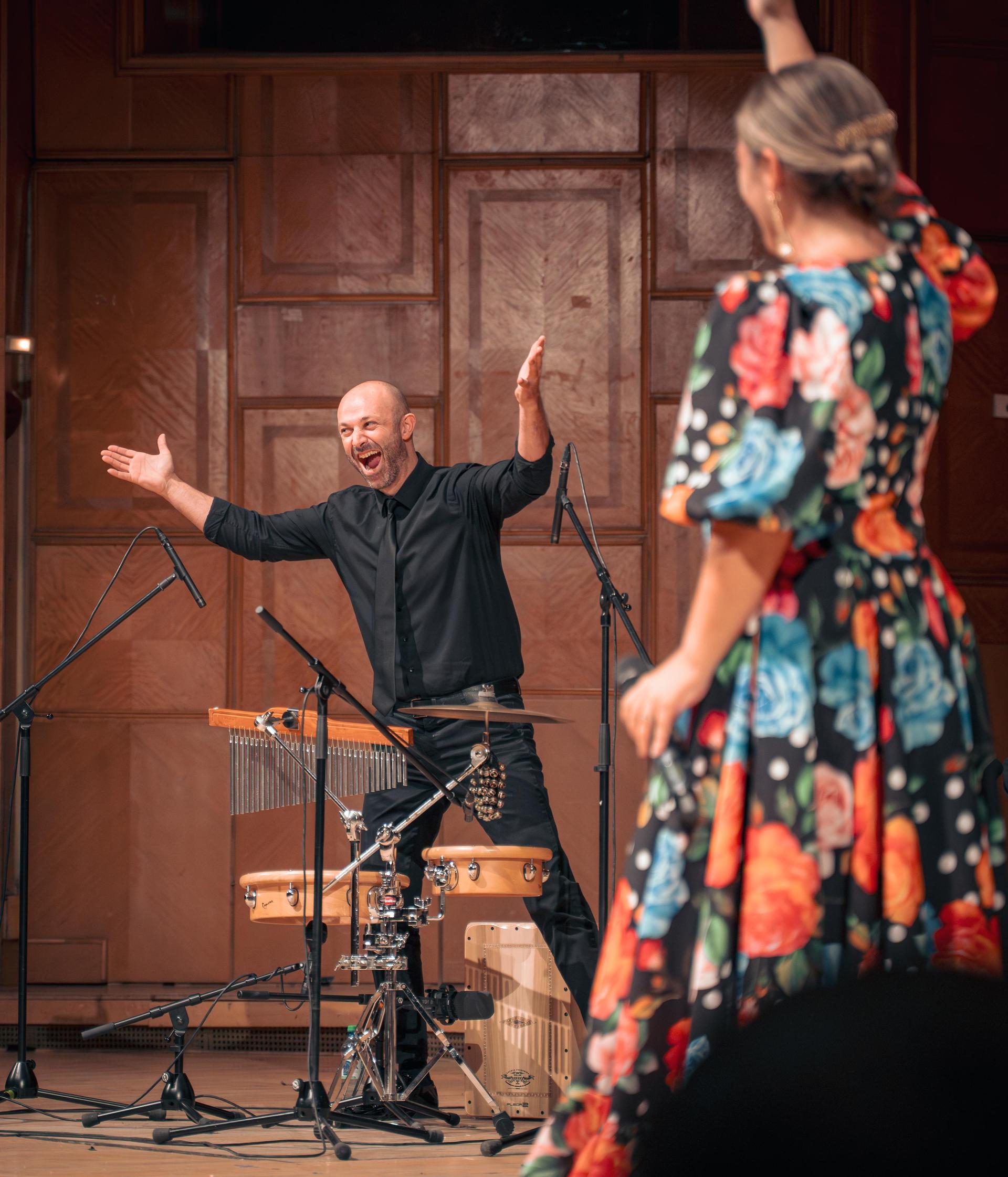 beelden Flamencomania op het podium