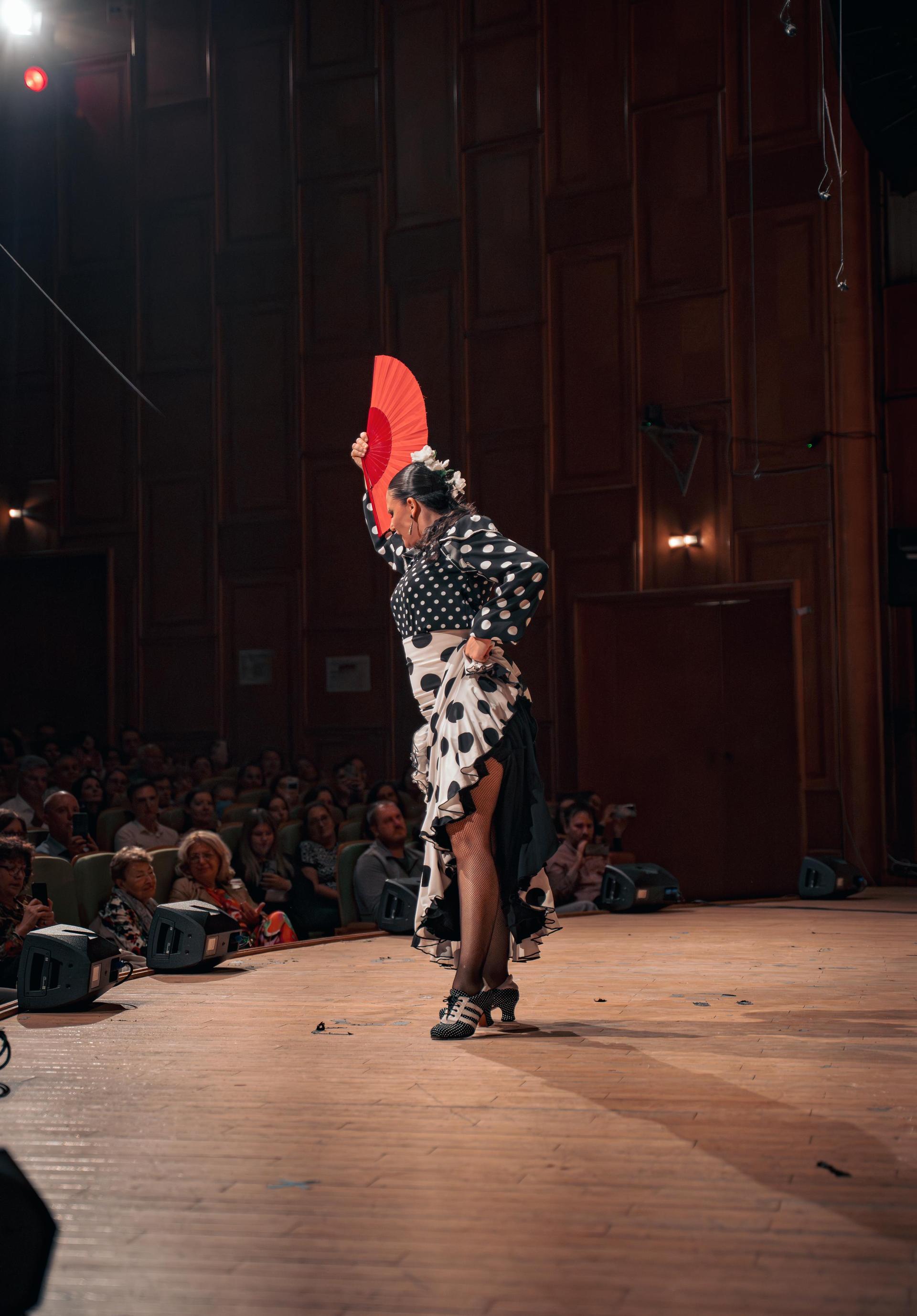 beelden Flamencomania op het podium