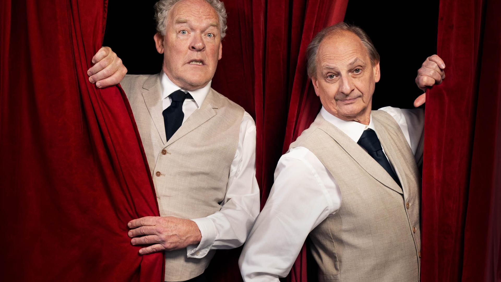 The Sunshine Boys, promotiefoto Sunshine Boys - Bert Visscher en Martin van Waardenberg