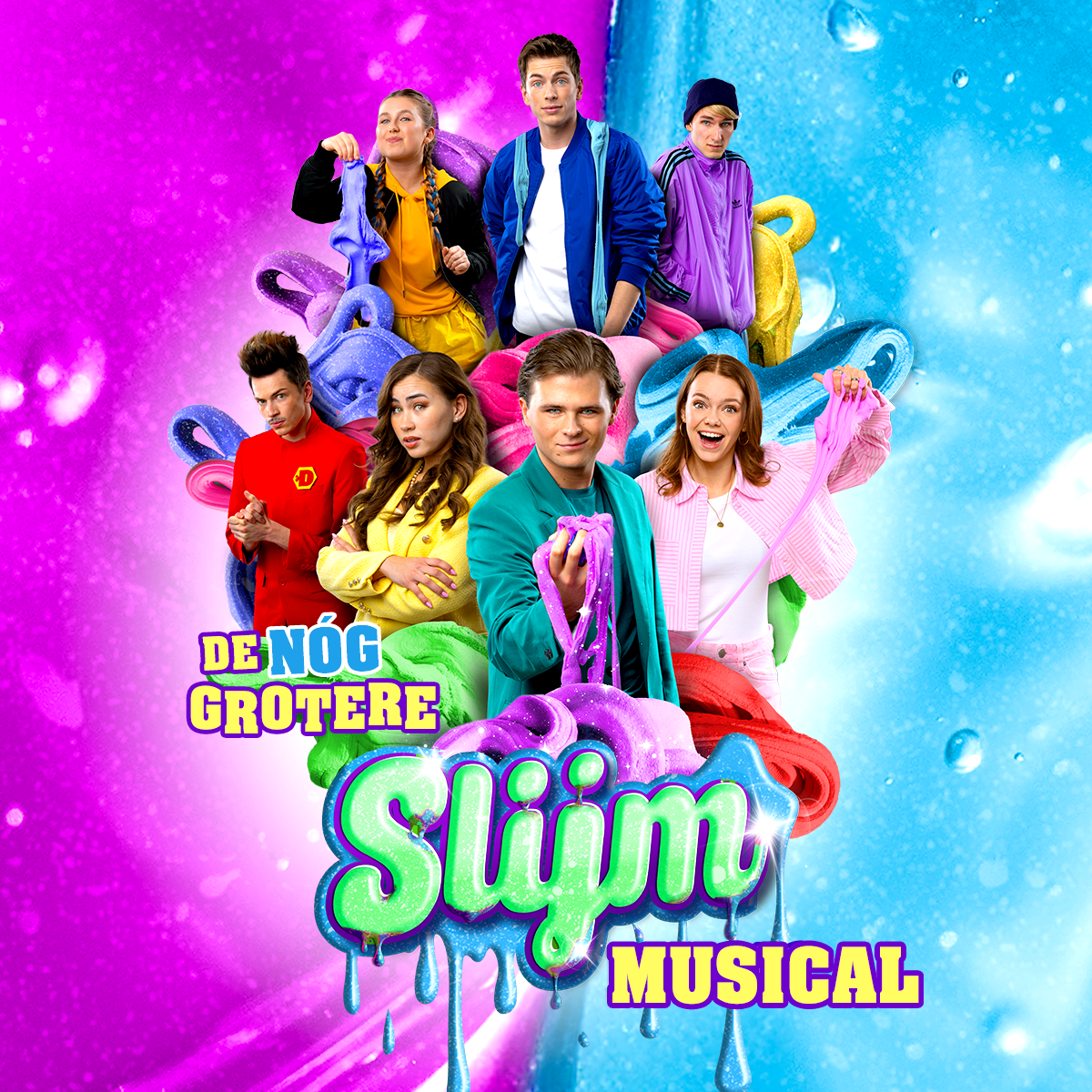 De Nog Grotere Slijmmusical, Promotiefoto De nog grotere slijmmusicak
