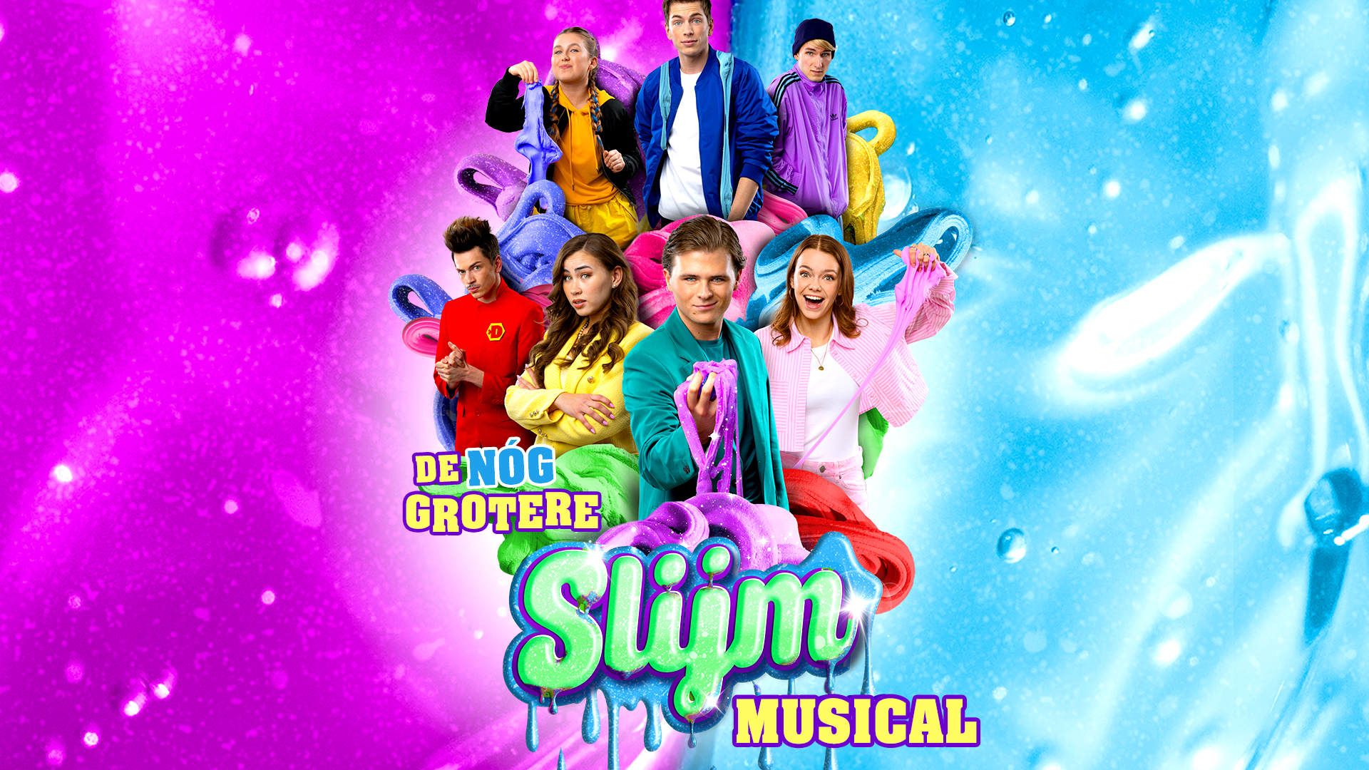 De Nog Grotere Slijmmusical, Promotiefoto De nog grotere slijmmusicak