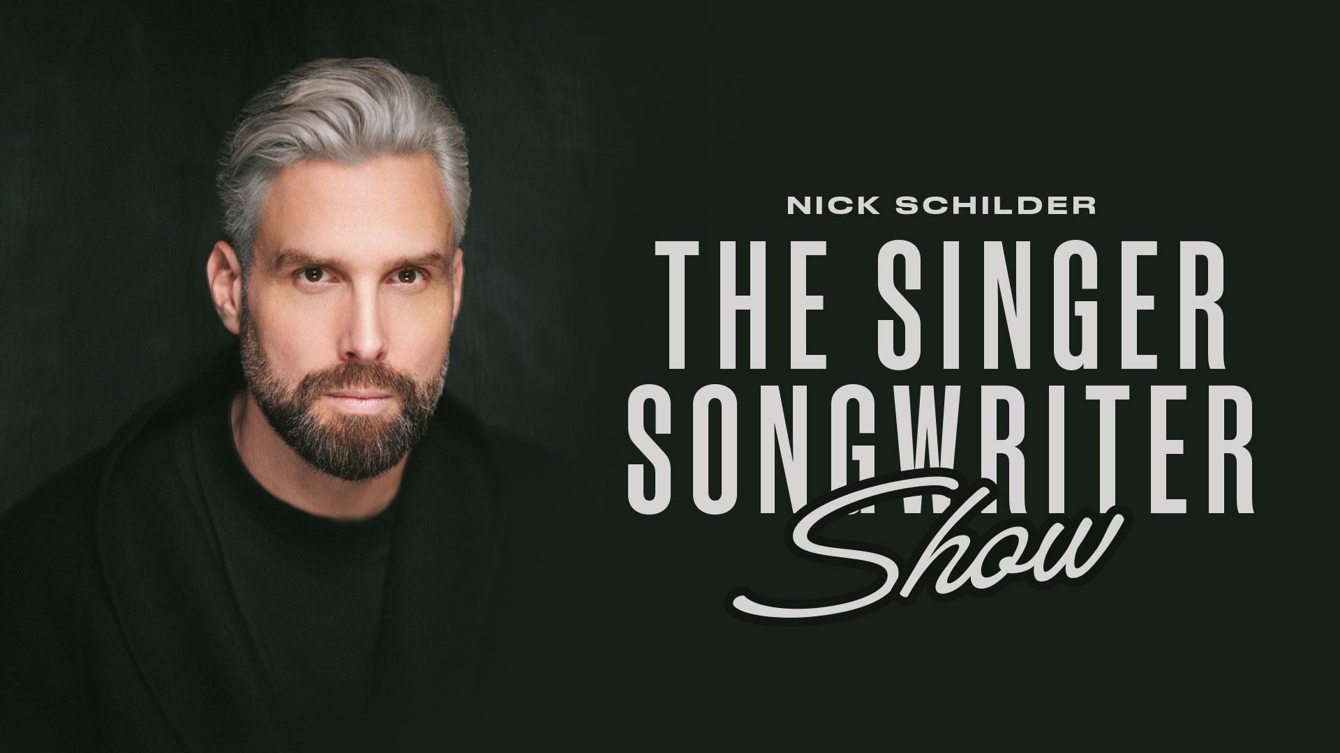 Nick Schilder, Promotiefoto van Nick Schilder - The Singer Songwriter Show