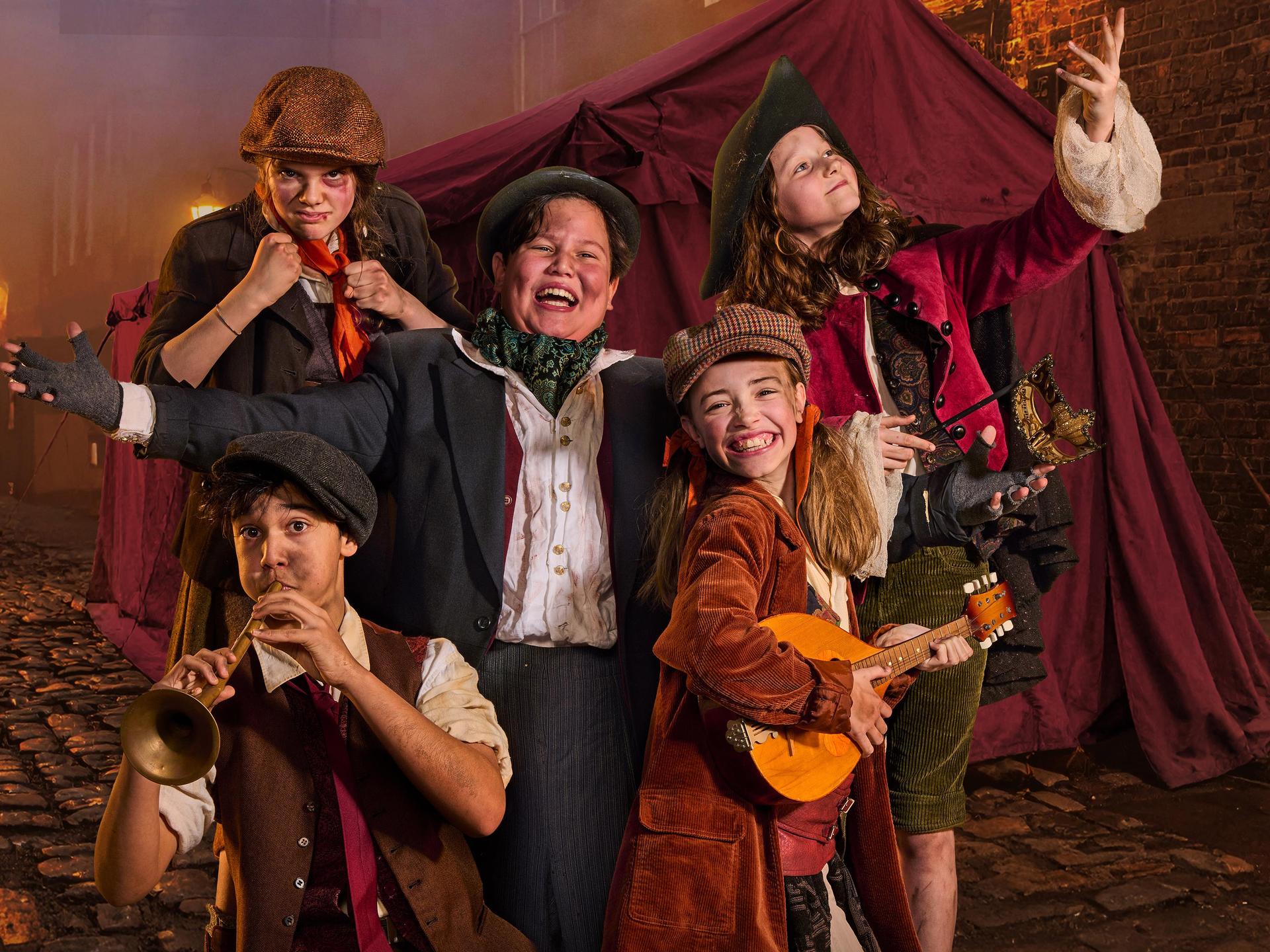 Oliver en het avontuur van de straatkinderen (8+) - Nationaal Jeugd Musical Theater