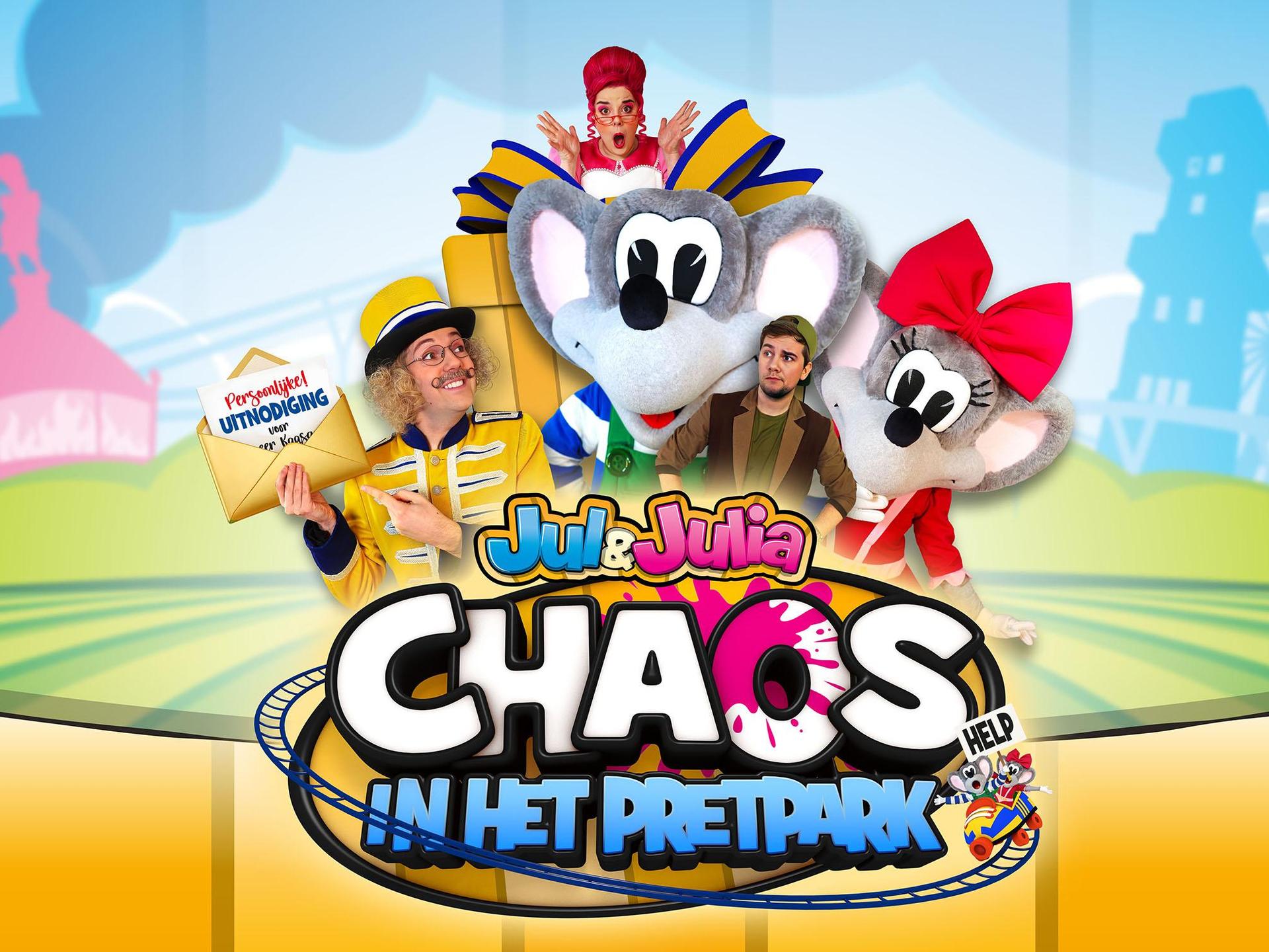 Jul & Julia - Chaos in het pretpark! (2+)