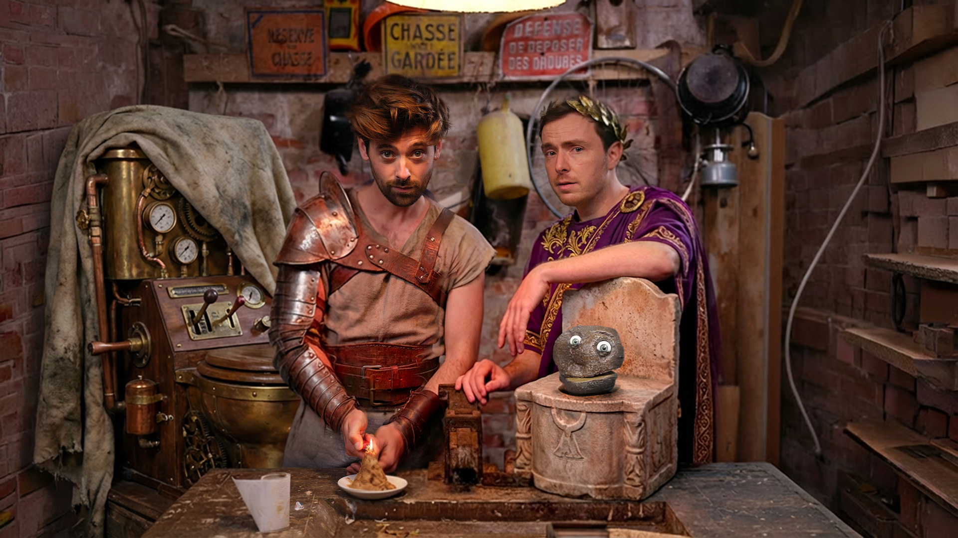 De Proefkeuken en de WC van tijd (8+), Promotiefoto De Proefkeuken en de WC van de tijd