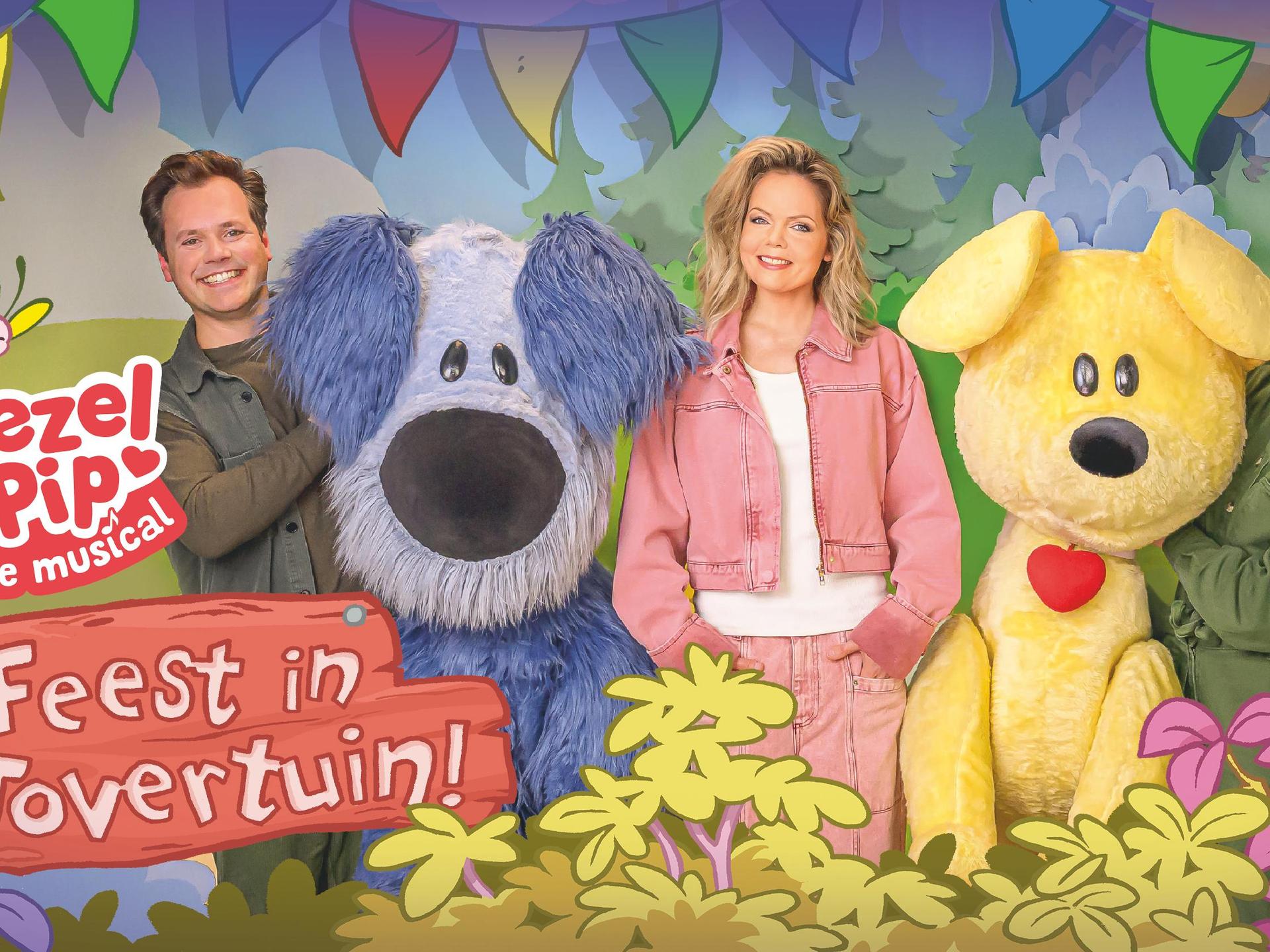 Woezel & Pip De Musical, Promotiebeeld Woezel en Pip Feest in de tovertuin