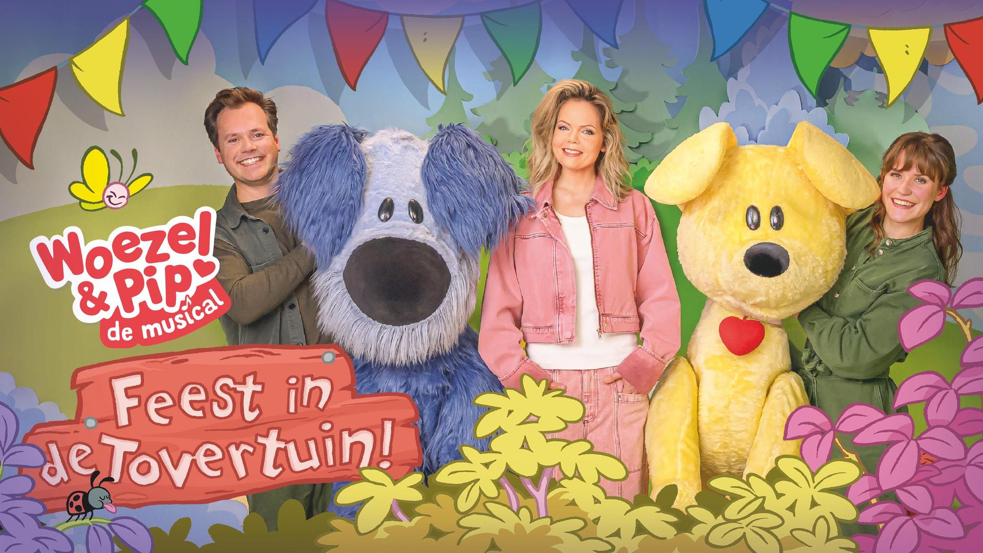 Woezel & Pip De Musical, Promotiebeeld Woezel en Pip Feest in de tovertuin