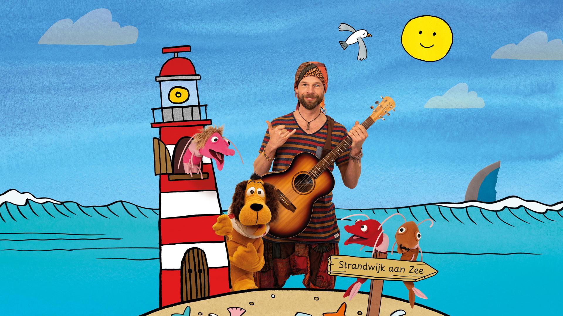 Groetjes uit Strandwijk aan Zee, Promotiebeeld Tonky & Jack - Groetjes uit Strandwijk aan Zee