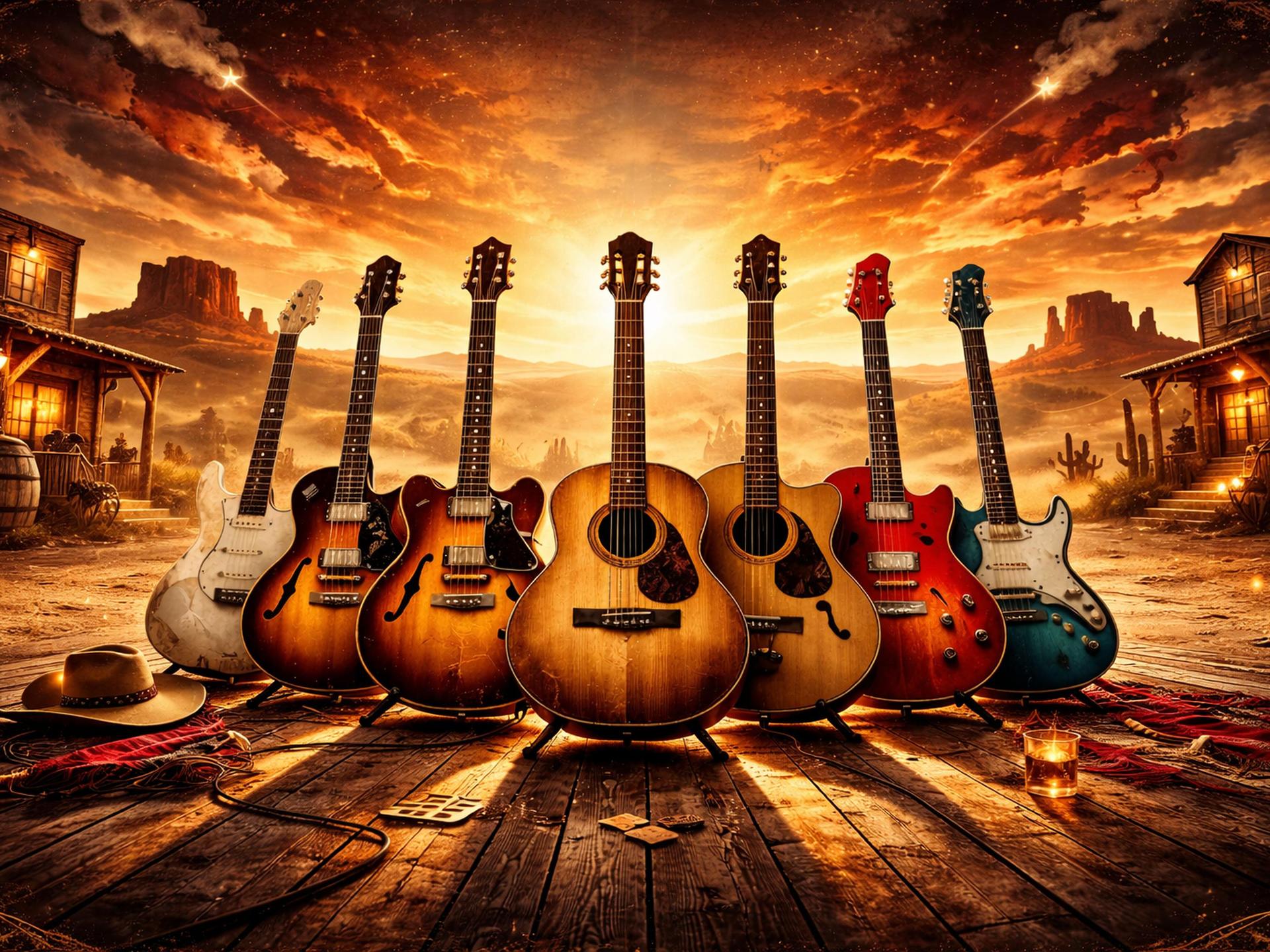 Five Great Guitars - Eric Vaarzon Morel - Mart Hillen - The Magnificent Seven