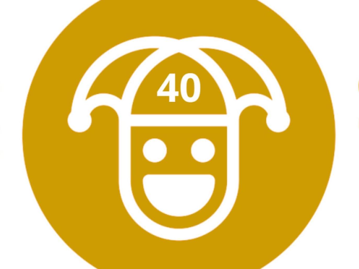 Groninger Studenten Cabaret Festival, Logo 40e editie van het Groninger Studenten Cabaret Festival
