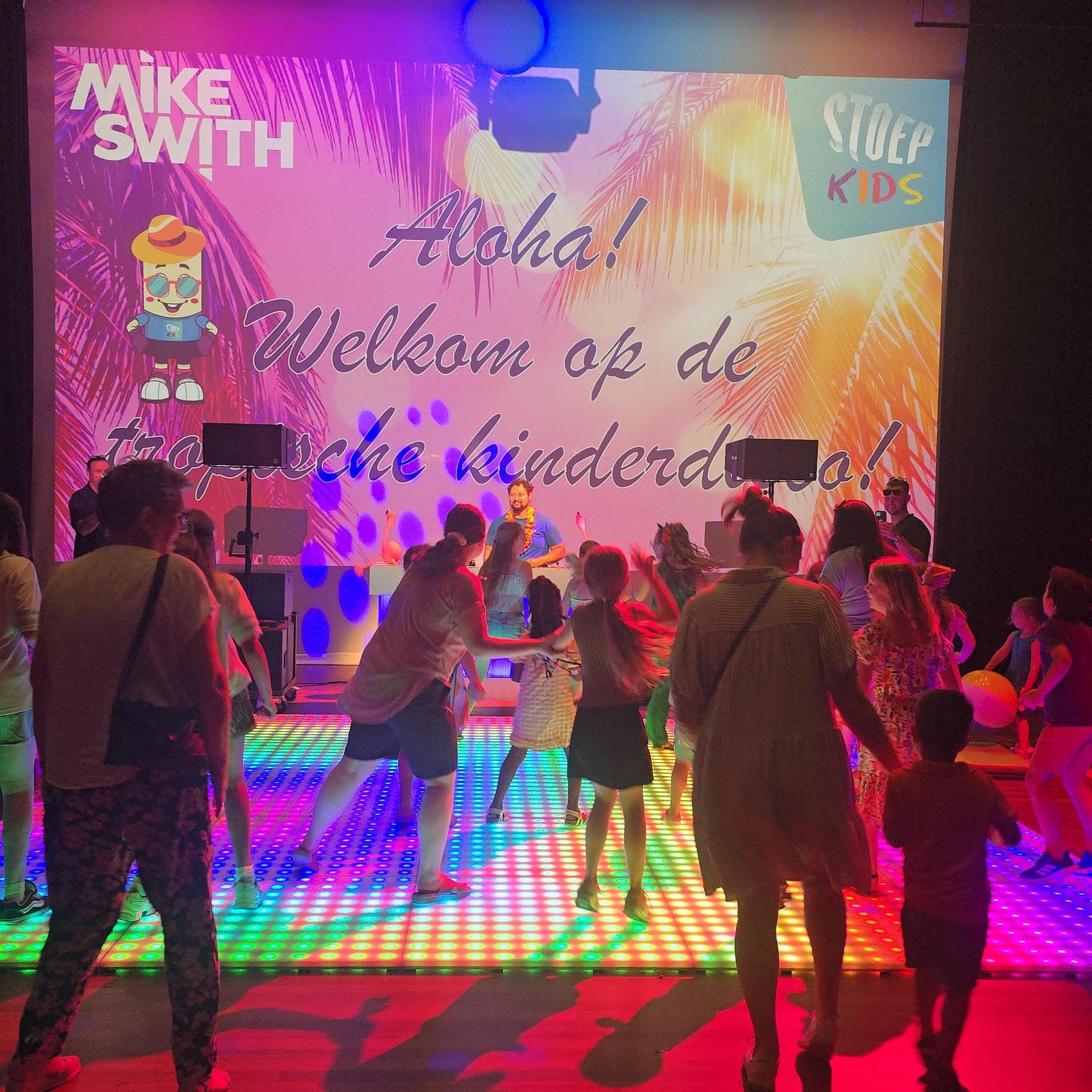 Tweede editie kinderdisco: tropisch gezellig!, Foto's Stoep Kids kinderdisco 28 juni 2026