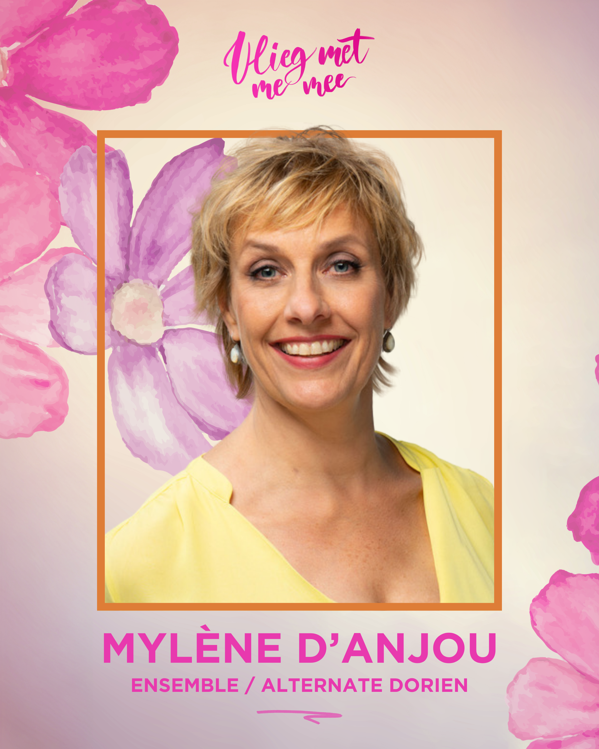 Castfoto Vlieg Met Me Mee: Mylène D'Anjou