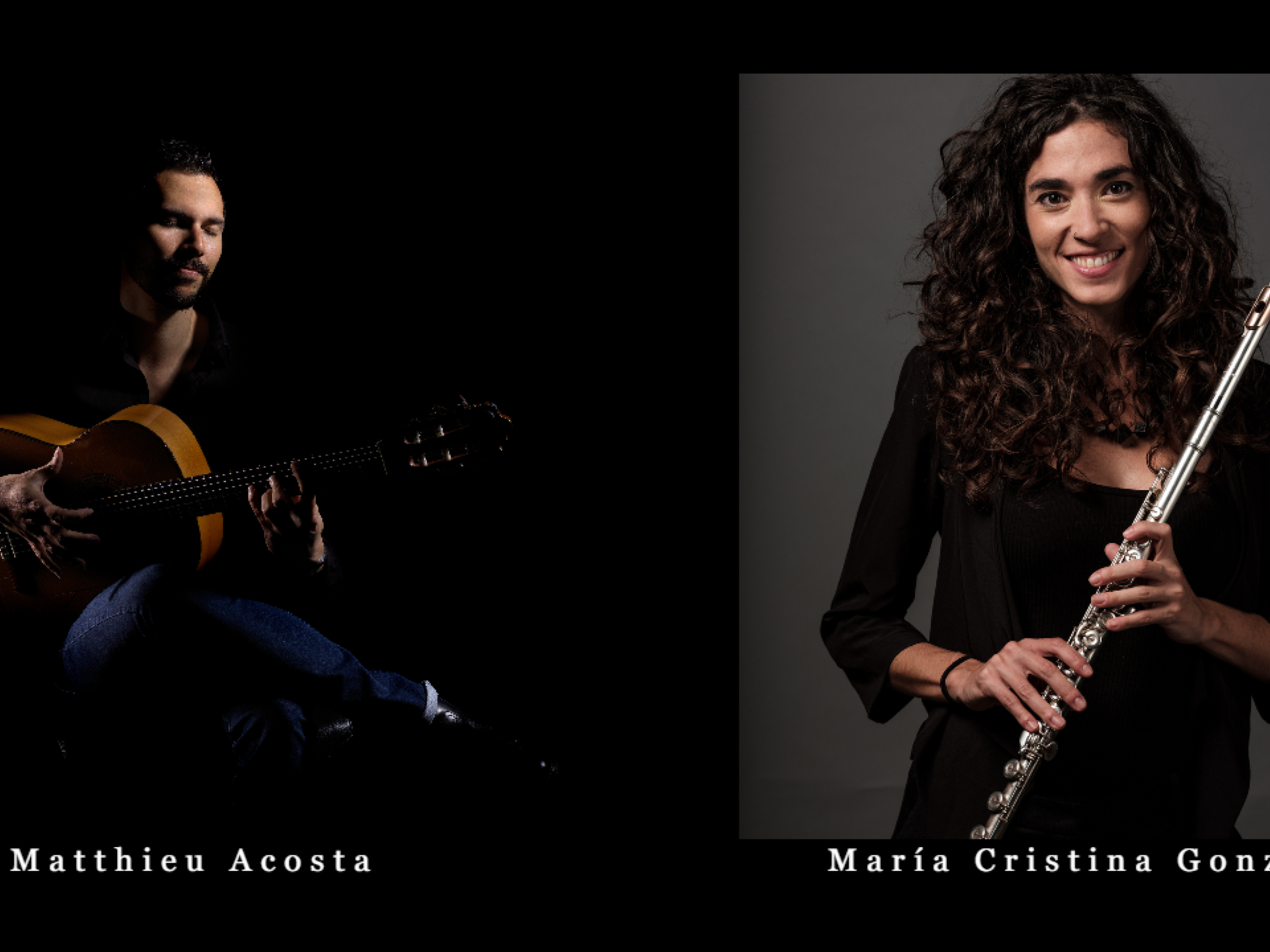 NIS PODIUM OP LOCATIE, Promotiefoto Matthieu Acosta en Maria Cristina Gonzáles