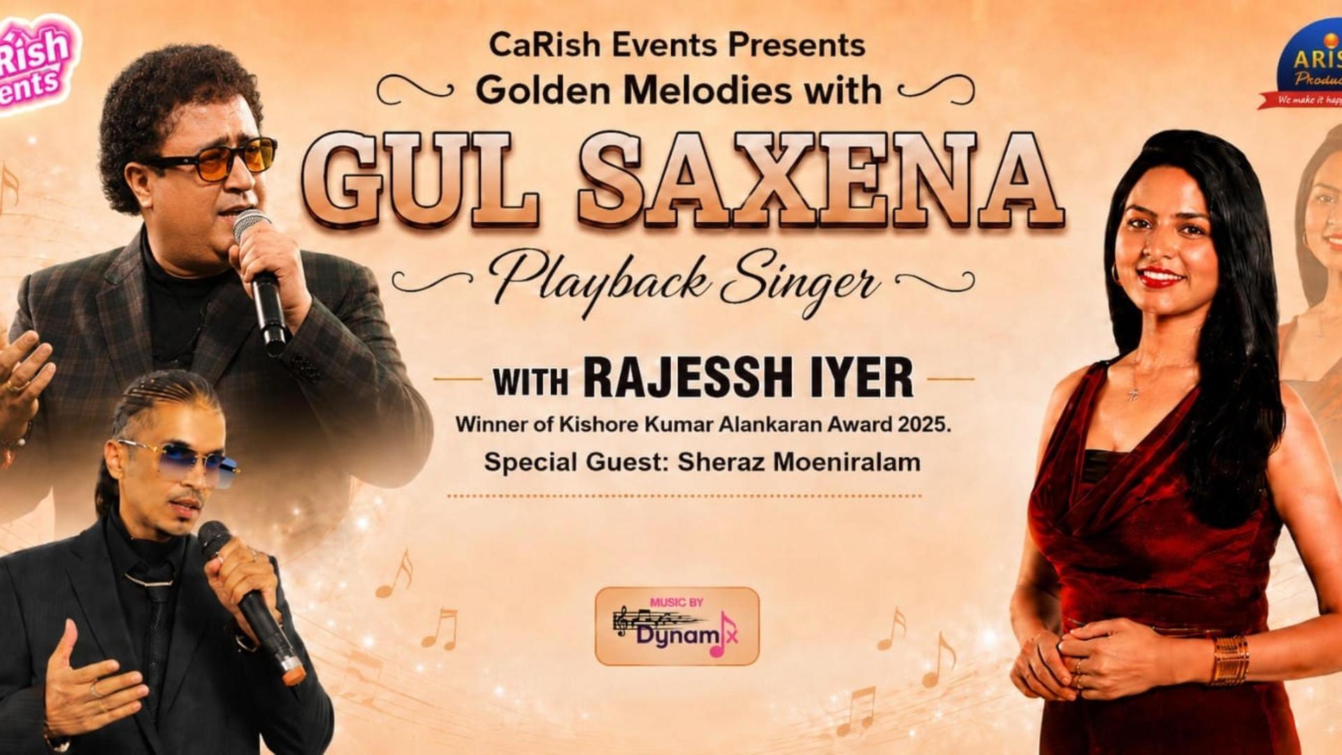Bollywood Moods, Banner voor Carish Event Gul Saxena Bollywood