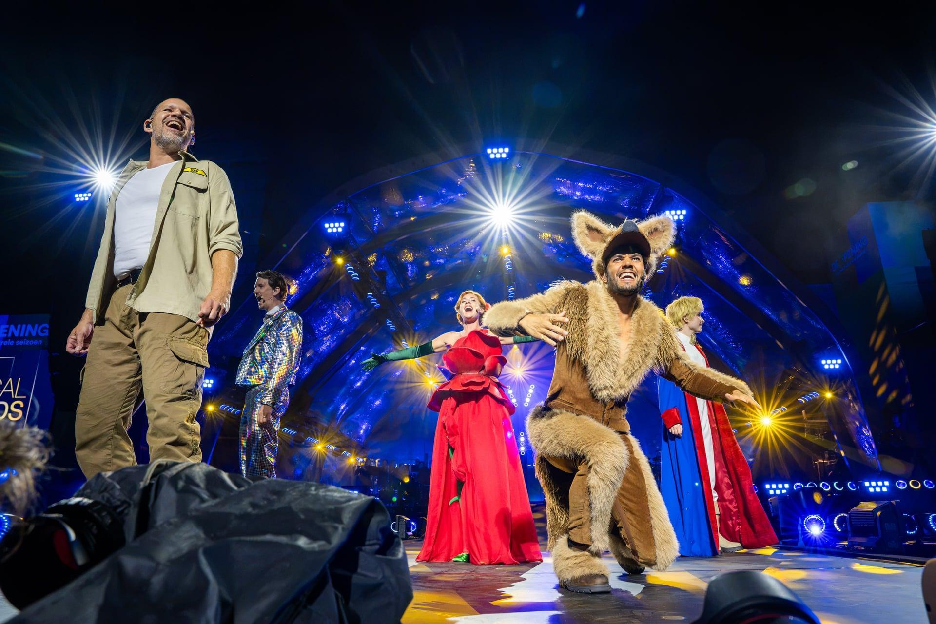 Foto tijdens optreden Musical Awards Gala - The Kick Off