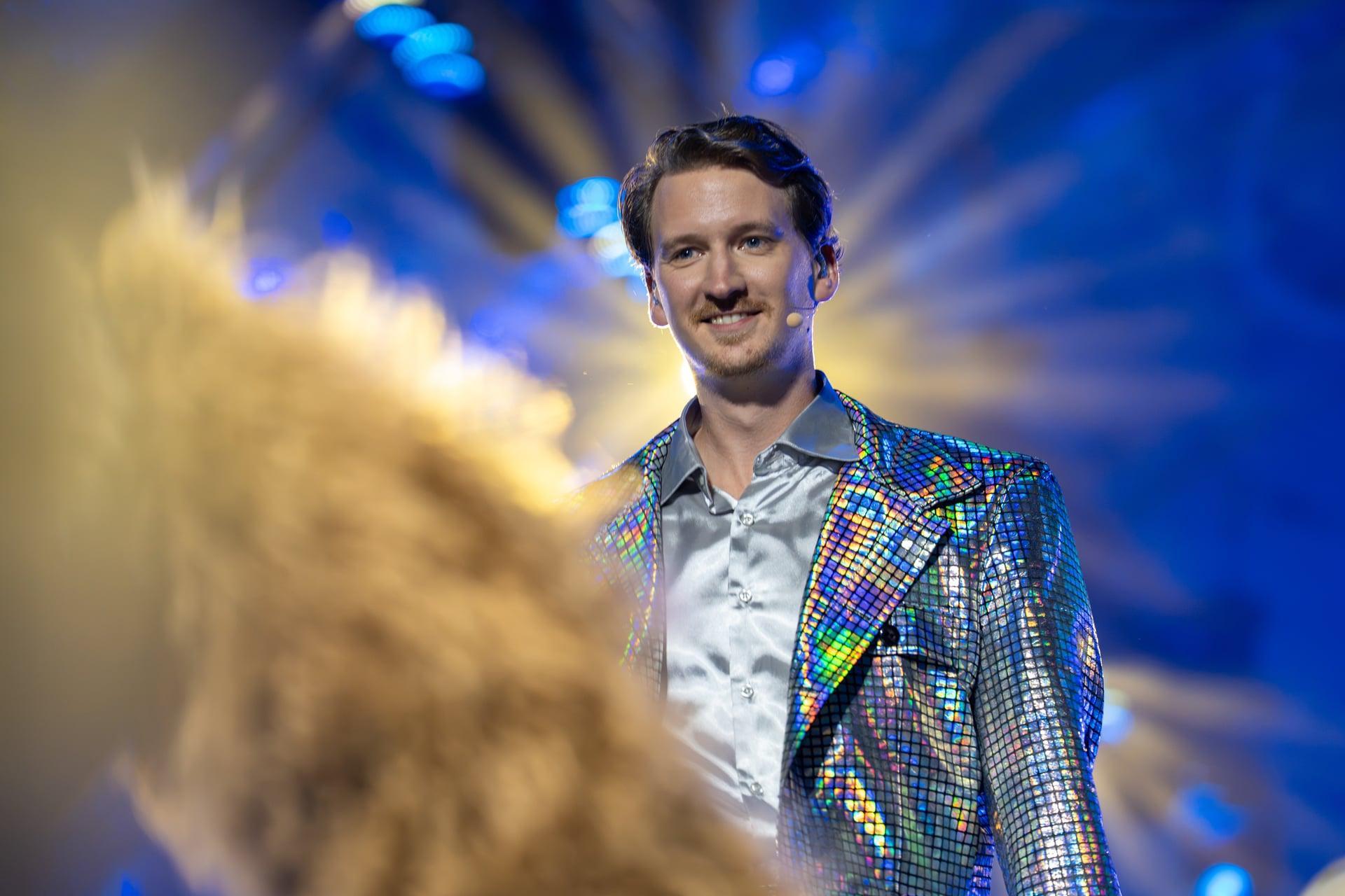Foto tijdens optreden Musical Awards Gala - The Kick Off