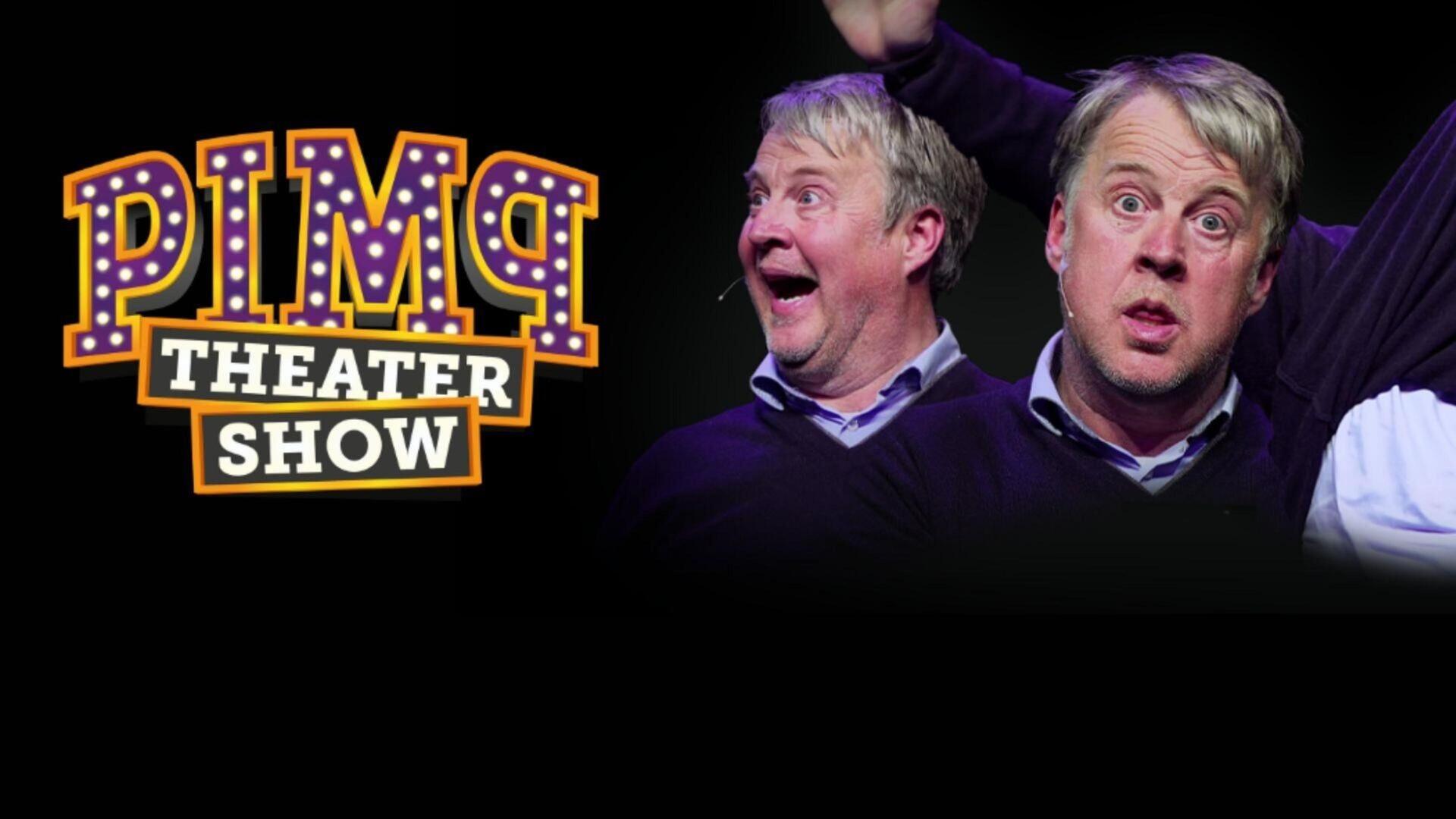 PIMP Horeca XXL Show, Promotiebeeld PIMP Theatershow met logo