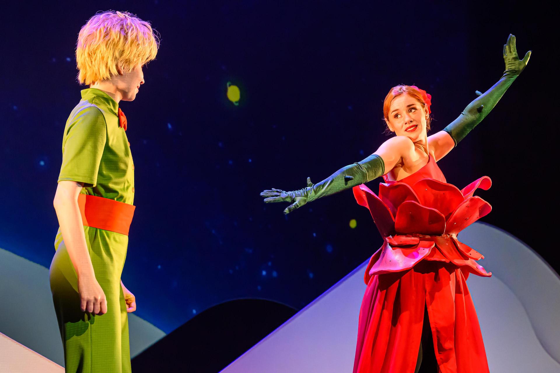 scènebeelden De Kleine Prins de Musical