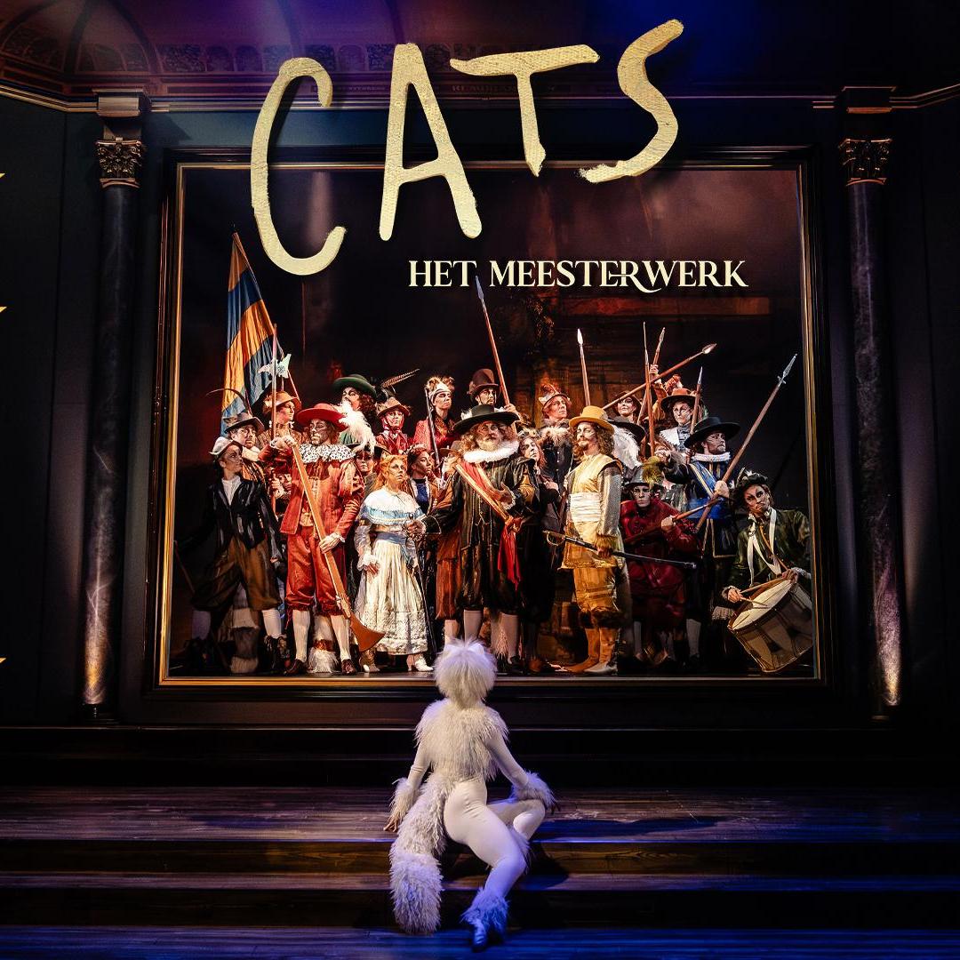 Sterrenbeeld CATS met alle sterren na de première gegeven