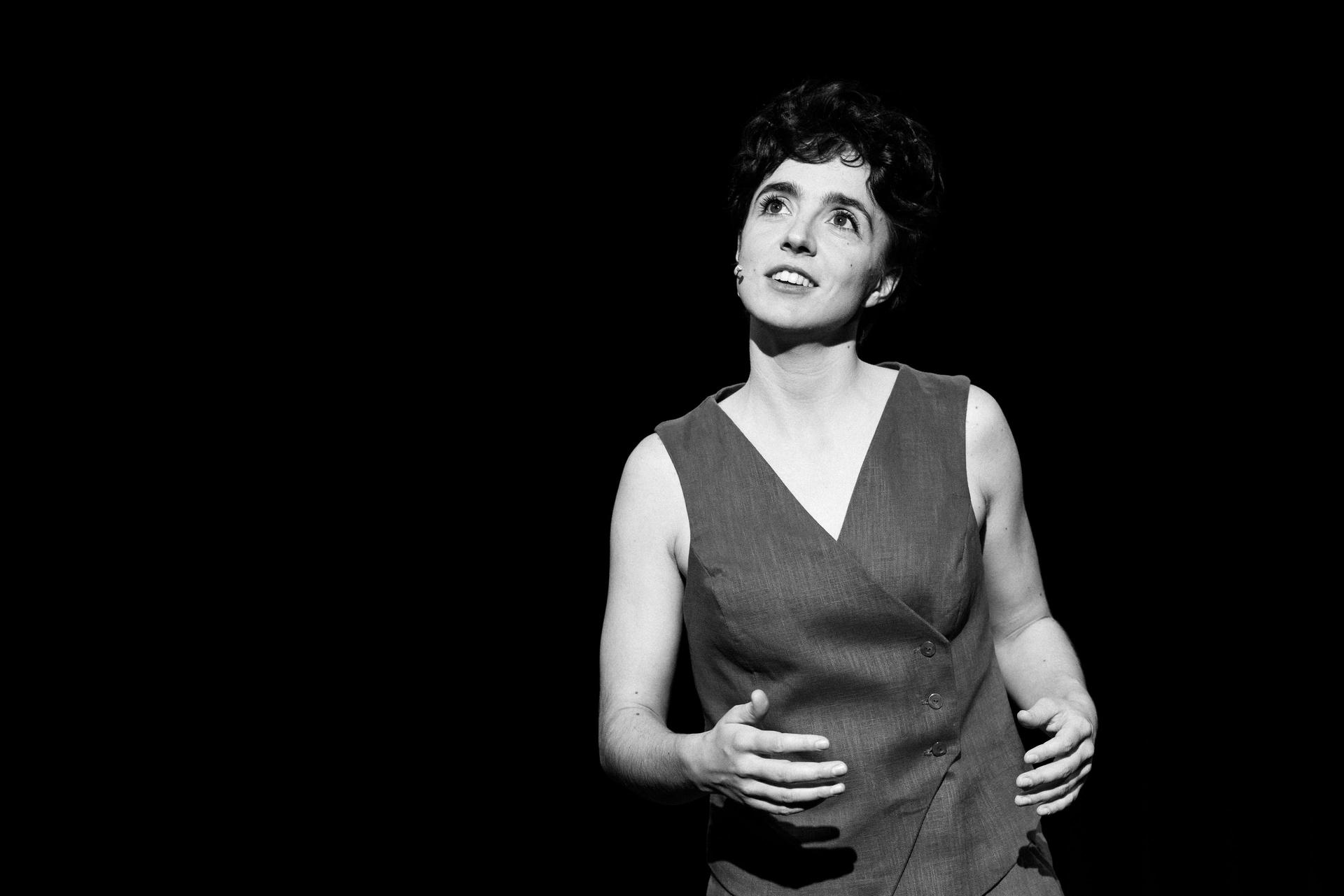 Zwart wit scenefoto van Selma Visscher