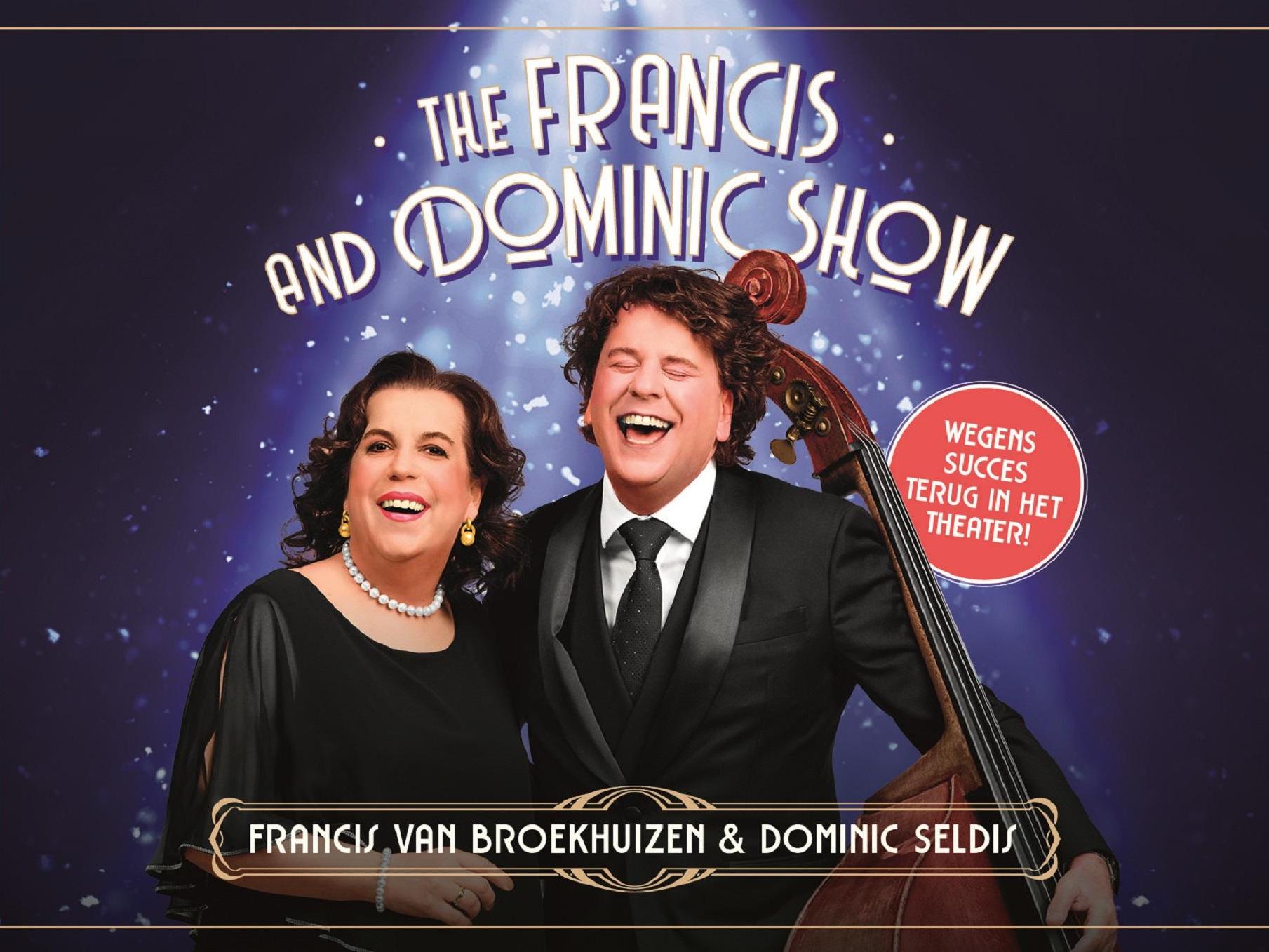 The Francis and Dominic Show, Promotiefoto Francis and Dominic show met beiden in zwarte nette kleding erop