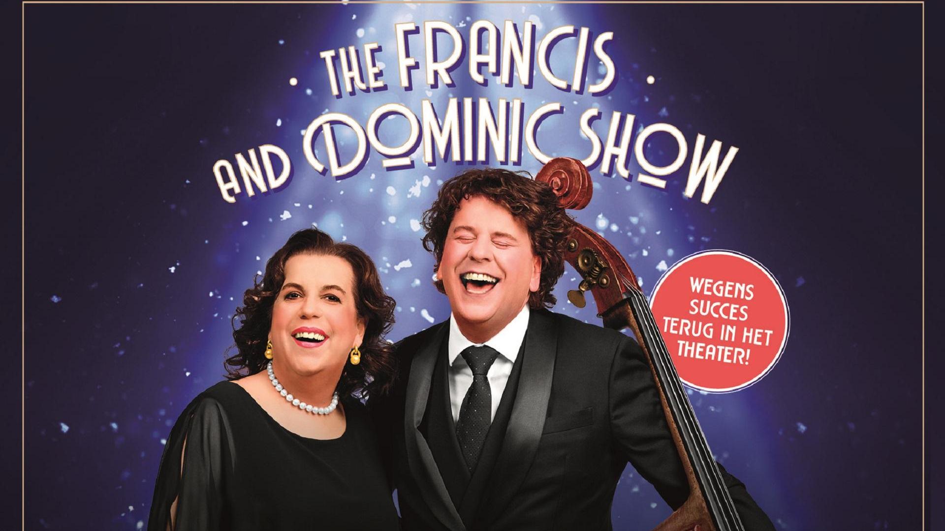 The Francis and Dominic Show, Promotiefoto Francis and Dominic show met beiden in zwarte nette kleding erop