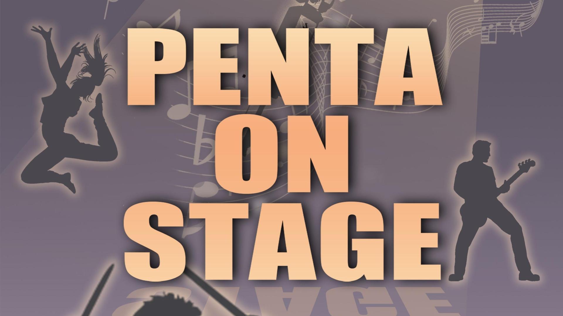 Penta on Stage, Poster Penta On Stage op 4 maart