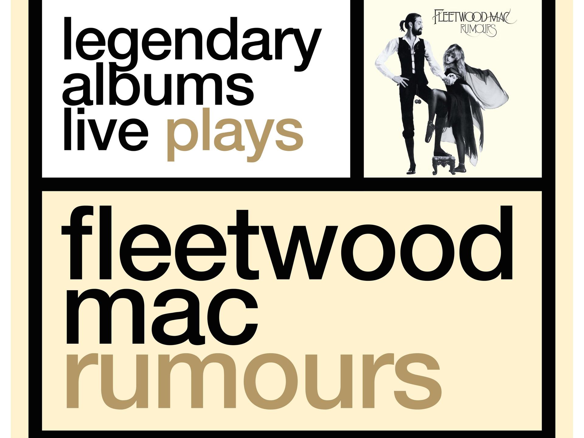 Legendary Albums Live, Foto albumomslag Fleetwood Mac Rumours