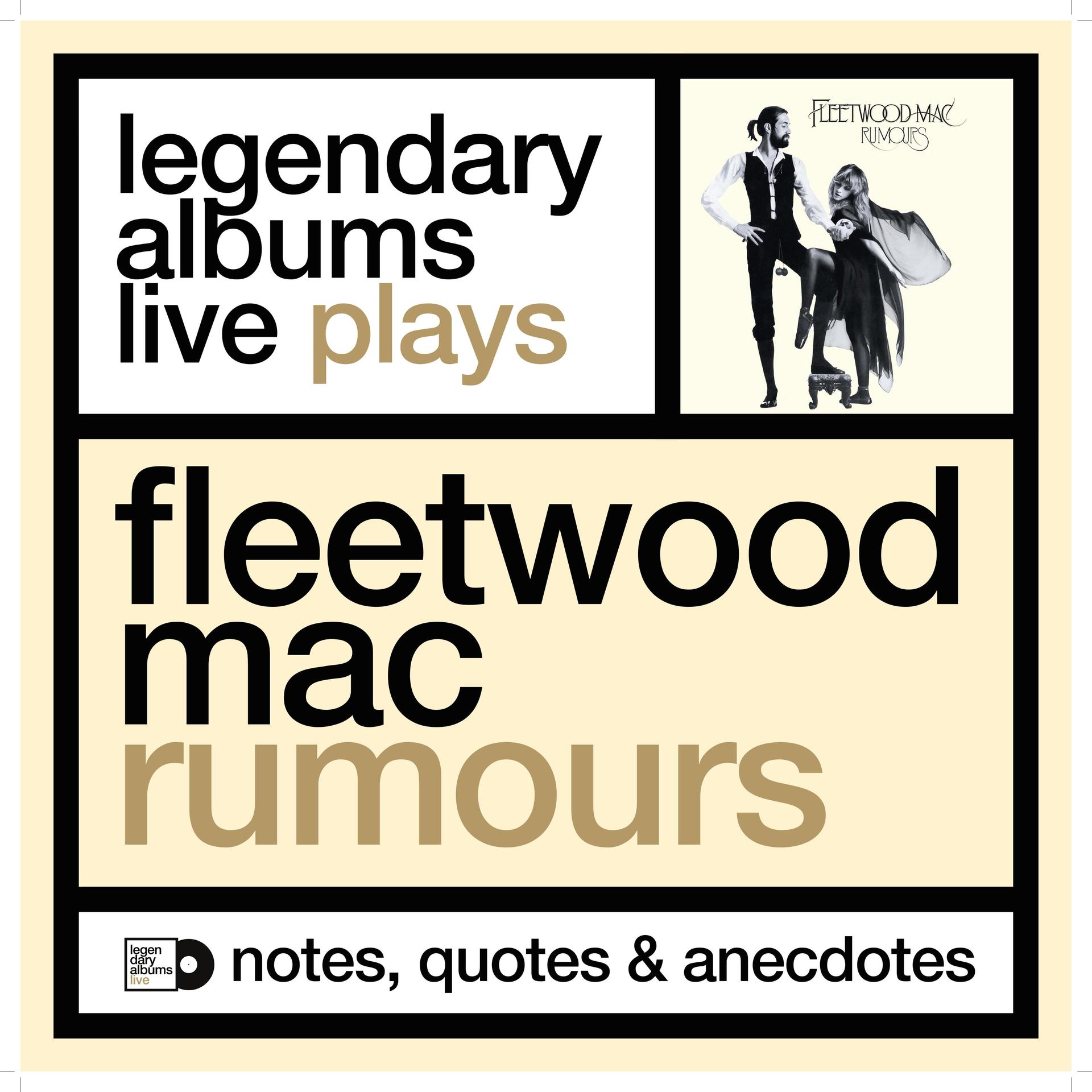 Legendary Albums Live, Foto albumomslag Fleetwood Mac Rumours