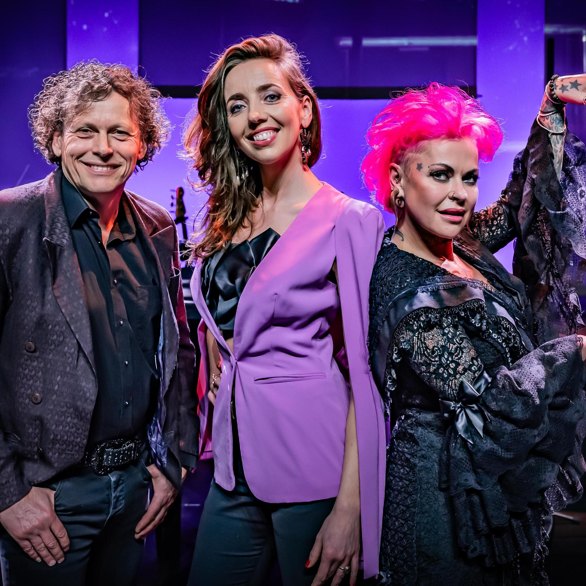 Motel Westcoast, Promotiefoto van de band Motel Westcoast met Syb van der Ploeg, Dilana én Brenda Bee